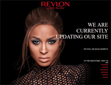 Tablet Screenshot of maintenance.revlon.com